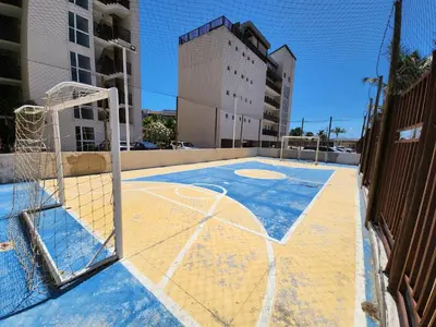 O edifício onde o apartamento está situado