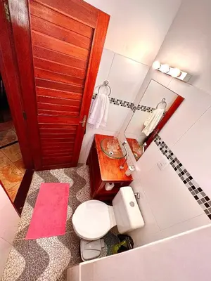 Uma casa de banho em Residencial Bem-te-vi