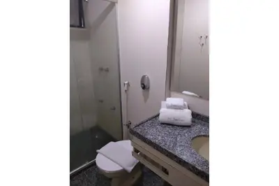 Uma casa de banho em Iracema Flat 2102 Beira Mar