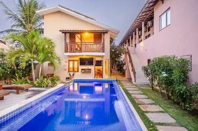 A piscina em ou perto de Villa das Palmeiras Jeri