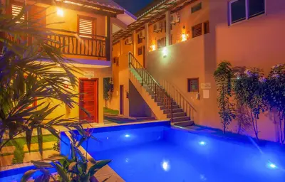 A piscina em ou perto de Villa das Palmeiras Jeri