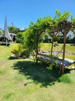 Um jardim no exterior de R.I.O