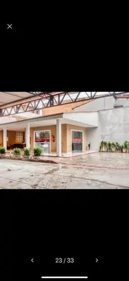 O edifício onde a casa de hóspedes está situado