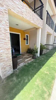O edifício onde o apartamento está situado