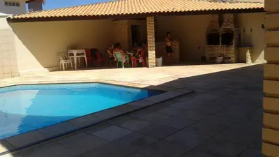 A piscina em ou perto de Linda casa próximo do Beach Park
