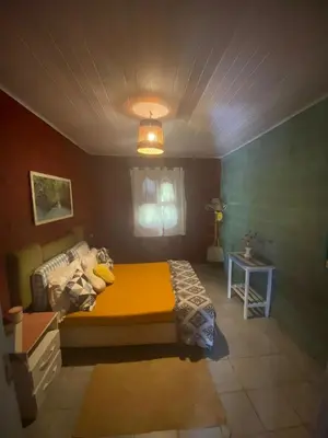 Uma cama ou camas num quarto em Casa Aratu Moitas-Icaraizinho de Amontada
