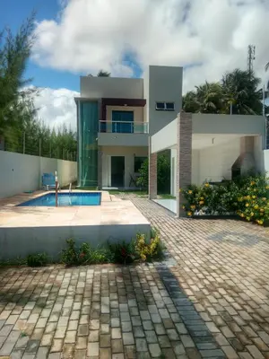 A piscina em ou perto de Residence Delux Flecheiras