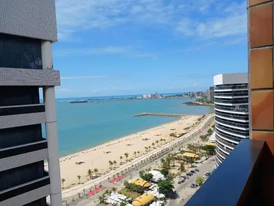 Uma vista do mar geral ou uma vista do mar a partir da casa de férias