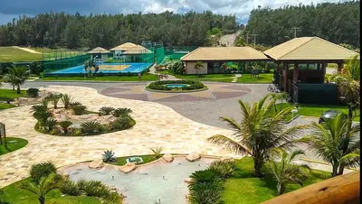 A piscina em ou perto de VG Sun Cumbuco Apto