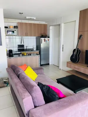 A cozinha ou kitchenette de Studio Iracema - APTO 1502