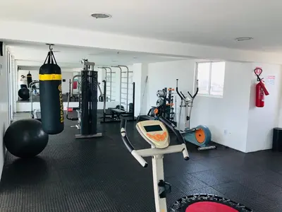 O centro de fitness e/ou as comodidades de fitness de Studio Iracema - APTO 1502
