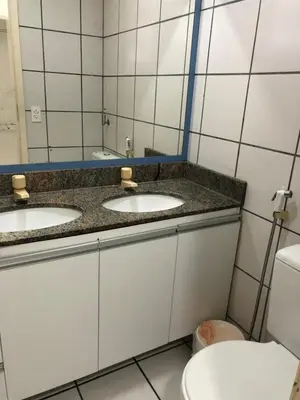 Uma casa de banho em Porto de Iracema Residence CBT
