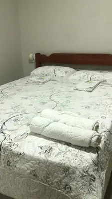 Uma cama ou camas num quarto em Morro Beach Itarema