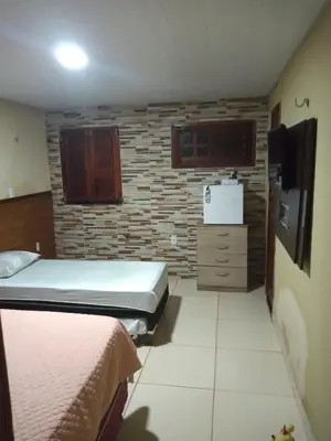 A cozinha ou kitchenette de Pousada Recanto das Fontes