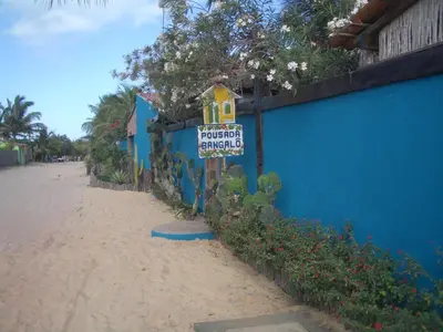 A planta de Pousada Bangalô