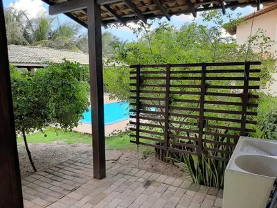 A piscina em ou perto de Casa na linda praia de Jericoacoara