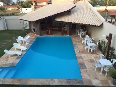 A piscina em ou perto de Mansão Triplex 10 Suítes a 150 metros do Mar e Beach Park