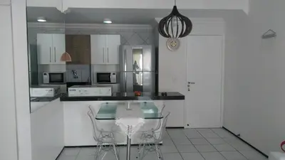 A cozinha ou kitchenette de Porto das Dunas