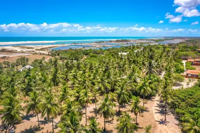 Paisagem natural perto da casa de férias