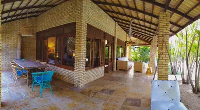 Um pátio ou outra área exterior em Refúgios Parajuru - Villa Cristiano