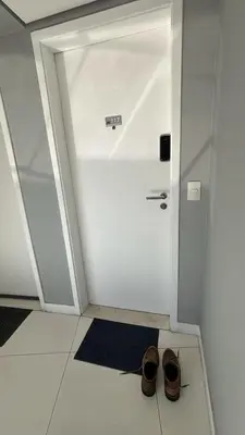 A planta de Apartamento 2 quartos Fortaleza Meireles-100m Beira-Mar