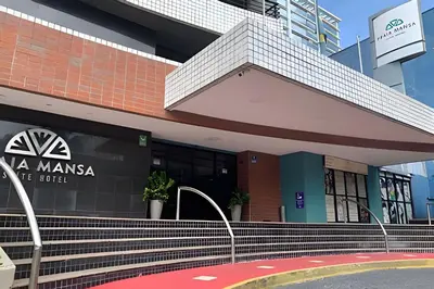 A planta de Hosts BR - Flat Vista Mar no Meireles