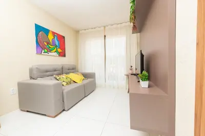 Uma área de estar em Dei Fiori Guaramiranga