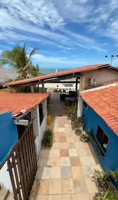 O edifício onde o quarto em acomodação particular está situado