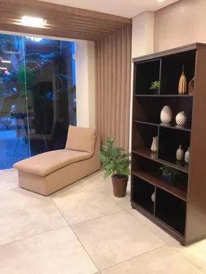 Uma área de estar em Angra Praia Hotel