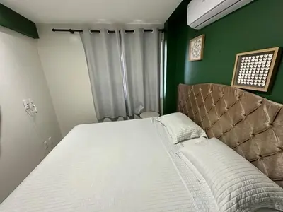 Uma cama ou camas num quarto em Helbor My Way - Compactos de luxo