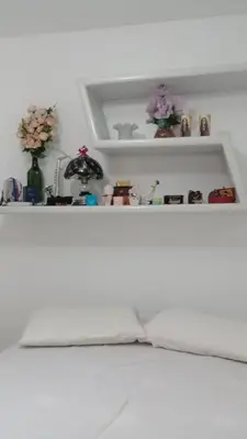 Uma cama ou camas num quarto em Apartamento no Meireles, ótima localização!