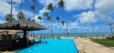 A piscina em ou perto de Frente Mar Cumbuco - Eco Paradise Apts 219 - 220 - 234