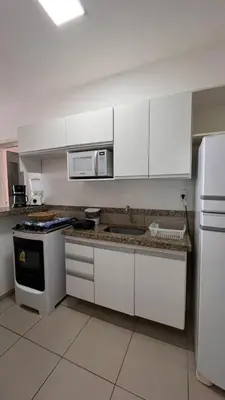 A cozinha ou kitchenette de Apart Canoa Quebrada