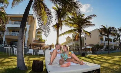 Os clientes hospedados em Atlantic Palace Apart-Hotel