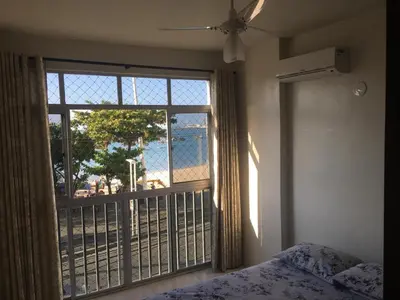 Uma cama ou camas num quarto em Apartamento Fortaleza - Beira Mar - Mucuripe