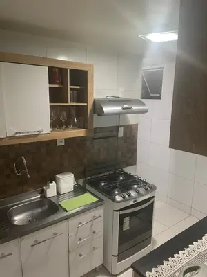 A cozinha ou kitchenette de Apartamento Fortaleza - Beira Mar - Mucuripe