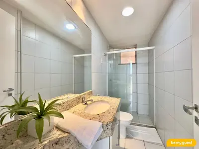Uma casa de banho em Palm Beach | Porto das Dunas - CE