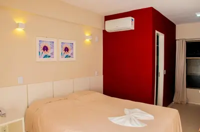 Uma cama ou camas num quarto em Murano Center Hotel