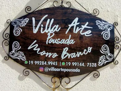 Um certificado, prémio, placa ou documento mostrado em Villa Arte Pousada Morro Branco