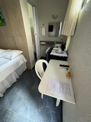Uma cama ou camas num quarto em Pousada da Celma
