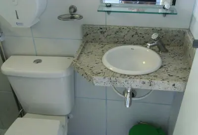 Uma casa de banho em Pousada NS Fátima