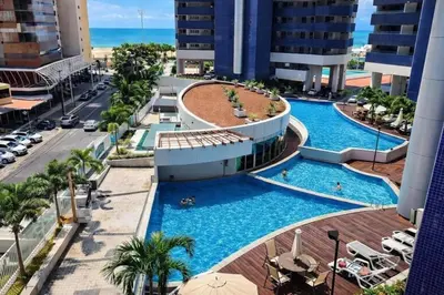 A piscina em ou perto de Charme Beach Class - a poucos passos da praia