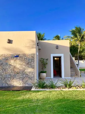 O edifício onde a villa está situado