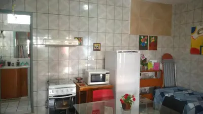 A cozinha ou kitchenette de Solar de Iracema Flat