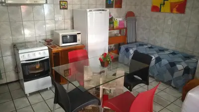 A cozinha ou kitchenette de Solar de Iracema Flat