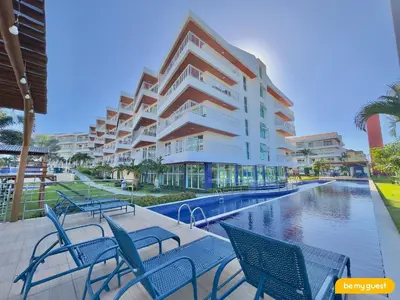 A piscina em ou perto de Solarium Residence no Porto das Dunas