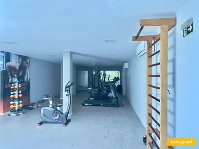 O centro de fitness e/ou as comodidades de fitness de Solarium Residence no Porto das Dunas