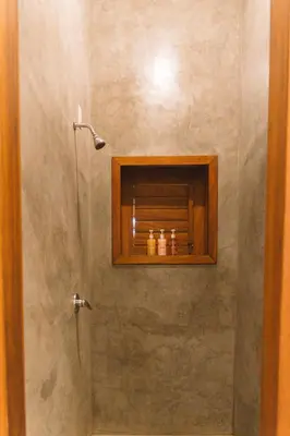 Uma casa de banho em Villa Binn Preá