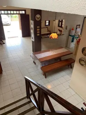 Uma área de estar em Ótima Casa em Guaramiranga