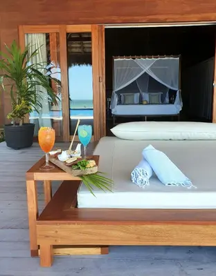Uma varanda ou terraço em Kabana Hotel